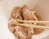 簡単やわらか☆鶏胸肉のポン酢マヨソース作り方2写真