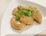 簡単やわらか☆鶏胸肉のポン酢マヨソース作り方6写真