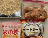 カリカリオートミールのチューリップ唐揚げ作り方4写真