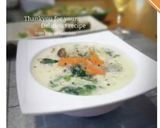 あと一品　♡鶏ササミのミルクスープ♡作り方12写真