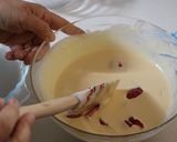 イチゴのホワイトチョコチーズケーキ作り方7写真