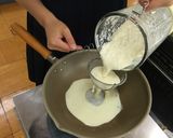 島根県飯南町のりんご使用！りんごプリン作り方2写真