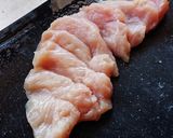 おうち居酒屋★鶏むね肉の塩麹カレー揚げ作り方1写真