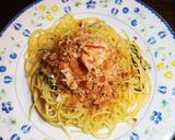絶品☆塩昆布とかつお節のパスタ作り方3写真