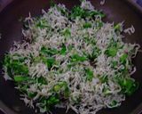ご飯のお供♪じゃこと大根の葉☆佃煮風炒め作り方2写真