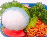ドラえもん サンタクロース キャラ弁作り方4写真