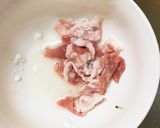 全てレンジゴボウ入り甘酢キムチ炒味酢豚作り方1写真