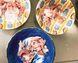 全てレンジゴボウ入り甘酢キムチ炒味酢豚作り方3写真
