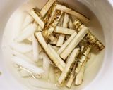 全てレンジゴボウ入り甘酢キムチ炒味酢豚作り方5写真