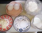厚さに挑戦!　ふわふわもっちりパンケーキ作り方1写真
