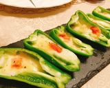 お弁当の隙間に簡単レンジでチーズピーマン作り方4写真