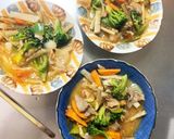 全てレンジゴボウ入り甘酢キムチ炒味酢豚作り方15写真