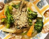 全てレンジゴボウ入り甘酢キムチ炒味酢豚作り方17写真