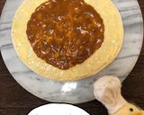 クリスマス⭐市販で簡単トナカイカレーピザ作り方3写真