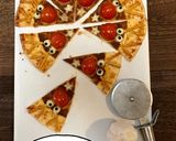 クリスマス⭐市販で簡単トナカイカレーピザ作り方9写真