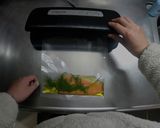 サーモンのコンフィ（低温調理）作り方2写真