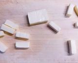 ワンタン(焼売)の皮の塩青のりチーズ揚げ作り方1写真