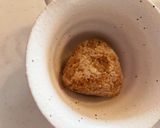 焼きおにぎりの薄揚げと小松菜の吉野餡かけ作り方4写真