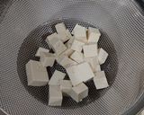 豆腐とほうれん草の卵炒め作り方1写真