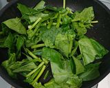 豆腐とほうれん草の卵炒め作り方8写真