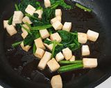 豆腐とほうれん草の卵炒め作り方10写真