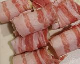 豚ネギ巻きチーズのせ作り方1写真