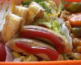 キャベツとウィンナーで美味しいトースト作り方4写真