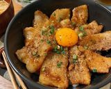 がっつりご飯が進む♡帯広風豚丼作り方4写真
