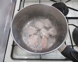 鶏だんごとレタスの鍋作り方3写真