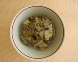 レンジで簡単！白菜とそぼろのとろみ煮作り方6写真