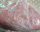 チーズがとろ～りチーズinハンバーグ作り方2写真