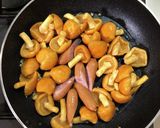 特大なめこのガーリックバター炒め作り方2写真