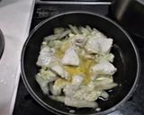 鶏むね肉の柳川風作り方5写真