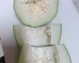青パパイヤのサバ缶と粒マスタードのサラダ作り方1写真