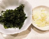 海の香りいっぱい♡カニとあおさのお味噌汁作り方1写真