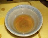 簡単、水菜と油揚げの梅肉和え作り方3写真