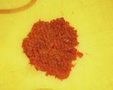 簡単、水菜と油揚げの梅肉和え作り方4写真