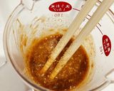 甘辛味噌ごまダレ☆チーズイン豚つくね作り方3写真