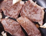 ワインに合う♪牛肉のステーキ作り方5写真