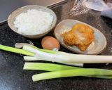 超簡単！ネギたっぷりケンタッキー炒飯作り方1写真