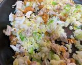 超簡単！ネギたっぷりケンタッキー炒飯作り方6写真