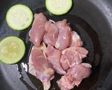 鶏もも肉とシメジのクリーム煮作り方3写真