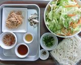 【主食・主菜・副菜】レンジで焼きうどん作り方1写真