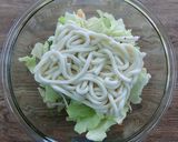【主食・主菜・副菜】レンジで焼きうどん作り方2写真