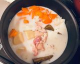【節約・本格】カレークリームシチュー作り方4写真