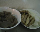 圧力鍋で簡単牛すじと大根の煮込み作り方1写真