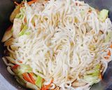サッと作ってサッと食べられる焼きうどん作り方10写真