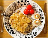 簡単乗せて焼くだけ！バナナハニートースト作り方3写真
