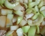 大根とチンゲン菜のとろとろあんかけ作り方5写真