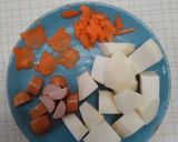 一歳の子が美味しく食べる里芋のクリーム煮作り方1写真